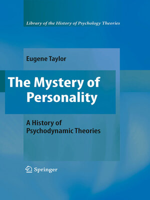 cover image of The Mystery of Personality